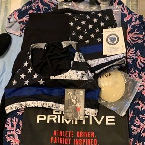 Workout bra and booty shorts